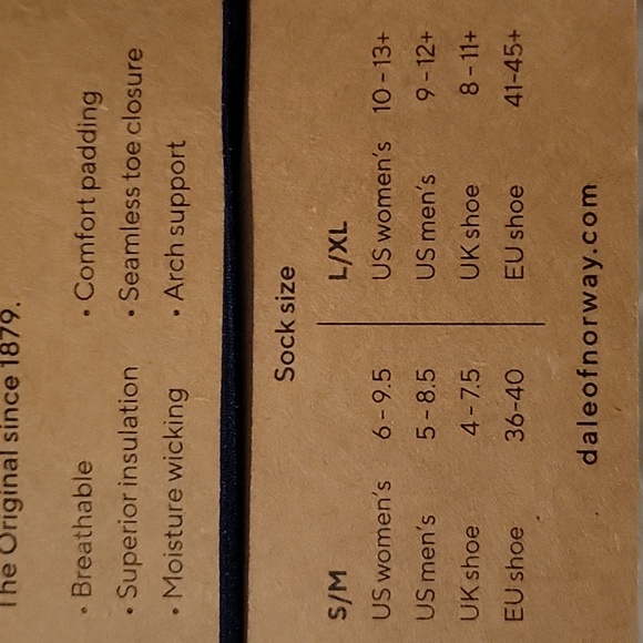 Dale of Norway Nordic Merino Wool Knee High Socks Arch Support Moisture Wicking - Picture 5 of 7